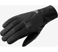 Salomon, Gants Confortables de Course/Randonnée Unisexe EQUIPE GLOVE U, Noir/Noir, 2XL, LC1185100