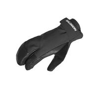 Salomon - Gants en GORE-TEX et PrimaLoft® - QST Paw GTX Gloves U Deep Black en Cuir - Taille M - Noir Noir M