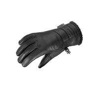 Salomon - Gants isolants en PrimaLoft® et en GORE-TEX - Native Gore-Tex Gloves W Deep Black pour Femme en Cuir - Taille L - Noir Noir L