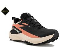 Salomon - Chaussures de trail-running en GORE-TEX - Genesis GTX W Black / Tender Peach / Fusion Coral pour Femme - Taille 7 UK - Noir Noir 7 UK
