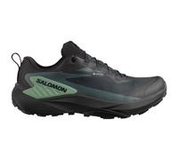 Salomon - Chaussures de trail en GORE-TEX - Genesis GTX Black/Agave Green/Urban Chic pour Homme - Taille 11,5 UK - Noir Noir 11,5 UK