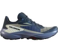 Salomon Genesis Ladies Trail Running Shoes Carbone/Bleu 8 (42) Female