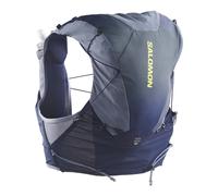 Salomon - ADV Skin 12 Gradient - Sac à dos trail - S - maritime blue / grisaille / sunny lime