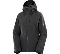 Salomon - Veste de ski isolante en PrimaLoft® - Highland Jacket W Deep Black pour Femme - Taille S - Noir Noir S