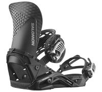Salomon - Hologram Black - M - Fix Snowboard