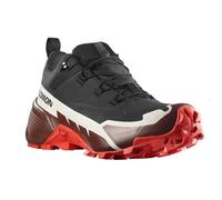 SALOMON Homme Chaussures Cross Hike GTX 2 Choc Basket, Black Bitter Chocolate Fiery Red, 43 1/3 EU