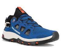 SALOMON Homme Shoes Techamphian 5 Sandale de Sport, Lapis Blue Black Scarlet Ibis, 42 2/3 EU