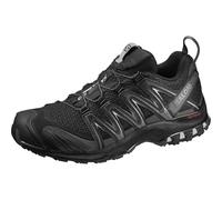 Salomon XA Pro 3D Chaussures de trail et de randonnée pour Homme, Stabilité, Accroche, Protection longue durée, Black, 48