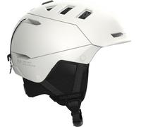 Salomon Husk Pro MIPS Casque, Casque Ski et Snowboard Unisexe pour Trail Running, sécurité Montagne et Sports Outdoor, Blanc, S