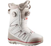 Salomon Snowboard - Boots de snowboard - Ivy BOA SJ BOA Almond Milk/White Pepper/Haute Red pour Femme - Taille 39 - Blanc Blanc 39