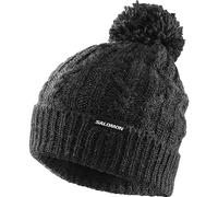 Salomon Ivy Bonnet pour Femme, Idéal pour le Ski, le Snowboard, la Randonnée et la Course à Pied, Noir, OSFW