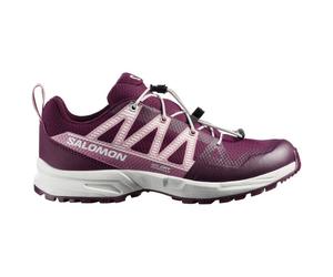 Salomon - Kid's Outscape Waterproof J - Chaussures multisports - EU 33 - winter bloom / dawn pink / white