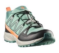 Salomon - Kid's Outscape Waterproof J - Chaussures multisports - EU 35 - lichen / lunar rock / nectarine