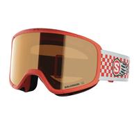 Salomon - Kid's Rio S2 - Masque de ski - cherry tomato / tonic orange