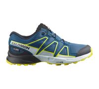Salomon - Kid's Speedcross Waterproof - Chaussures de trail - EU 34 - dark navy / dark blue / blazing yellow