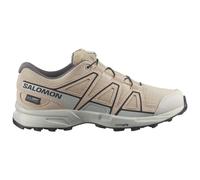 Salomon - Kid's Speedcross Waterproof - Chaussures de trail - EU 34 - white pepper / gray violet / black