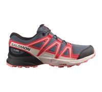 Salomon Chaussures Speedcross ClimaSalomon Waterproof gris foncé/rouge enfant 39