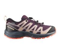 Salomon - Kid's XA Pro V8 Waterproof - Chaussures multisports - EU 35 - plum kitten / turbulence / fusion coral