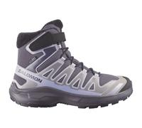 Salomon - Kid's XA Pro Winter Mid Waterproof - Chaussures d'hiver - EU 34 - nine iron / gull / cosmic sky
