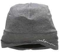 Salomon L39492400, Bonnet pour Femme, Pour les Sports d'Hiver, Elevate Warm Beanie W, Gris (Alloy F05/Quiet Shade Heather)