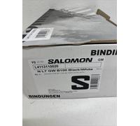 Salomon L4113110020 Fixations De Ski N L7 GW B100 Noir/Blanc #MM2