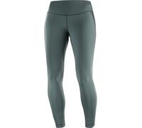 Salomon, Leggings de Running pour Femme, AGILE WARM TIGHT W, Jersey, Vert (Green Gables), Taille : XS, LC1159700