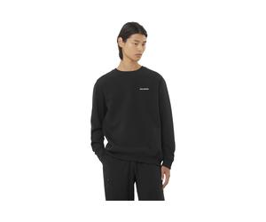 Salomon LOGO Crewneck Noir M