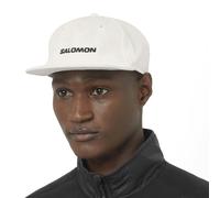Salomon LOGO FLAT CAP Casquette L/XL Blanc