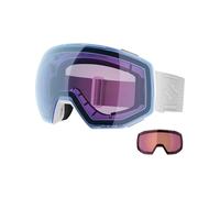Salomon - Masque de ski/snowboard photochromique - Radium Prime Sigma Photo White - Blanc Blanc