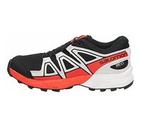 SALOMON Mixte enfant Speedcross Cswp J Kids Chaussures avec Chausson Imperm ables Climasalomon pour le Trail et les Activit s Outdoor, Rouge Noir Black Lunar Rock Cherry Tomato, 33 EU