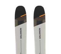 Salomon - Skis de randonnée - Mtn 91 Carbon Rainy Day/Black 2024 en Bois - Taille 166 cm - Gris Gris 166 cm