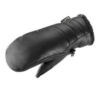 Salomon - Moufles en PrimaLoft® et GORE-TEX - Native Gore-Tex Mitten W Deep Black en Cuir - Taille L - Noir Noir L