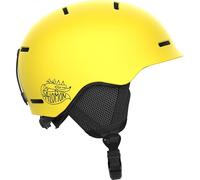Salomon Orka Casque de Ski pour Enfant, Idéal pour Le Ski et Le Snowboard, Jaune, KM 5356