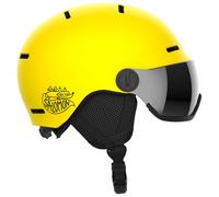 Salomon - Casque à visière - Orka Visor Vibrant Yellow - Taille Enfant 53-56 cm - Jaune Jaune 53-56 cm