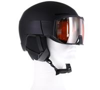 Salomon Osmo Casque de ski avec visière L Noir