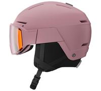 Salomon - Osmo Dawn Pink Flash Tonic Orange - M - Casque de ski avec visière
