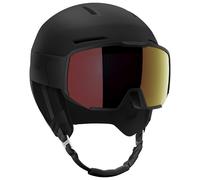 Salomon - Osmo Pro Black Sigma Photo Poppy Red - S - Casque visière