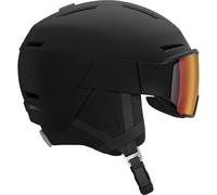 Salomon - Osmo Pro Black Sigma Photo Poppy Red - M - Casque visière