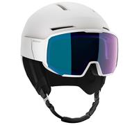Salomon - Osmo Pro White Sigma Photo Sky Blue - L - Casque de ski avec visière