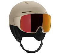 Salomon - Osmo Rainy Day Sigma Poppy Red - L - Casque de ski avec visière