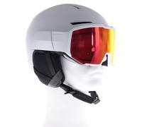 Salomon Osmo Sigma Casque de ski avec visière S Blanc