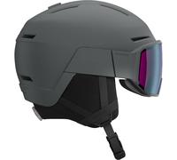 Salomon - Osmo Ebony Sigma Sky Blue - L - Casque visière