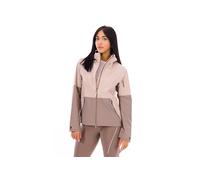 Veste à capuche Salomon Outerpath 2.5L Waterproof rose clair femme - S