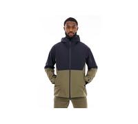 Veste à capuche Salomon Outerpath 2.5L Waterproof noir vert olive - M