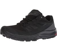Salomon OUTline Gore-Tex Chaussures de Randonnée pour Homme, Imperméables, Confort d’une Basket, Accroche, Durabilité, Protection Outdoor, Black, 41 1/3
