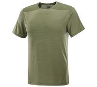 Salomon - Outline S/S Tee - T-shirt technique - M - grape leaf ii