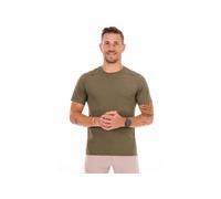 Salomon - T-shirt de randonnée respirant - Outline SS Tee M Grape Leaf pour Homme - Taille S - Kaki Kaki S