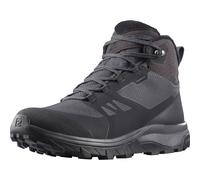 Chaussures de marche Salomon OUTsnap Waterproof noir gris foncé femme - 38