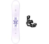 Salomon - Pack Planche Snowboard Lotus - 142 + Spell - Planche Snowboard