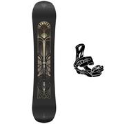 Salomon - Pack Planche Snowboard Wonder - 148 + Queen - Planche Snowboard
